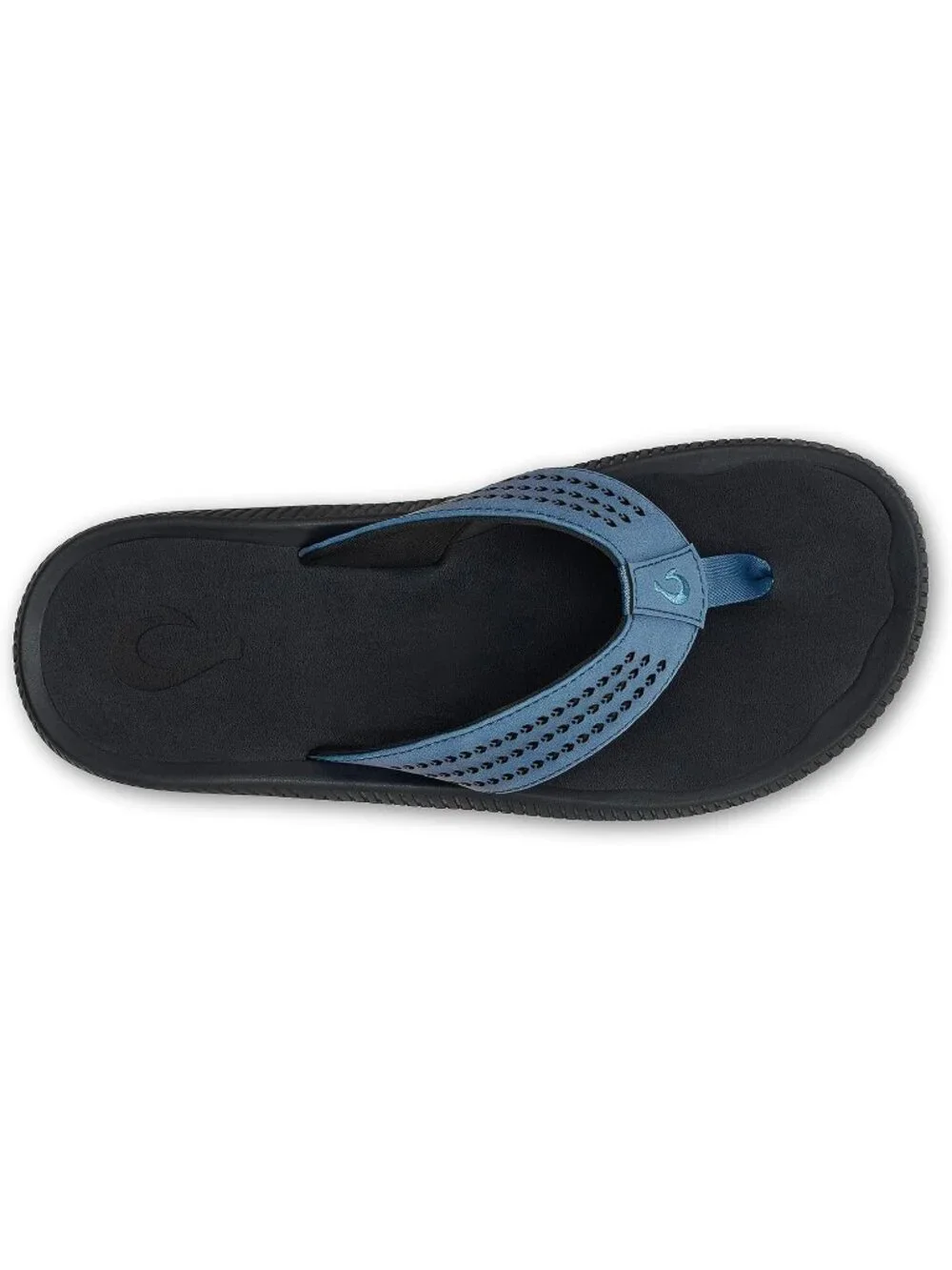 Men's Blue Fog Resistant Flip Flops Arch Support Comfort Fit Beach Sandal Shoes